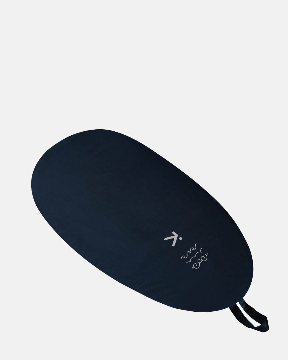 Hiko Cockpit Cover 110 cm. sort Vandtæt overtræk til turkajak