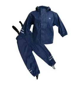 Regnsæt til børn ELKA Kids 2-delt regntøj blå - Børn på tur – Ved vand & i skov