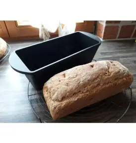 2-i-1 Støbejernsbrødform 2,4 ltr. 36 x 15 cm. - Alle Tilbud