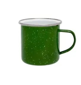 Emalje krus 360 ml.-Grøn - 