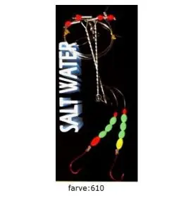 Forfang med farvede perler til torsk og fladfisk - Fiskegrej og udstyr