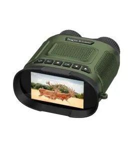 Globuz 8x Digital Natkikkert – Monokulær med Infrarød & Video (300m) - Natur-fotografering & Observation