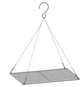 Outdoors grillrist Titanium 25x18 cm. - Tilbehør til Bål og Grill