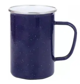 Jumbo Emaljekrus (550 ml) – Din Ikoniske "Alt-i-ét" Makker i Kongeblå - Udekøkken og udstyr