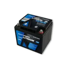 Lithium batteri 72 ah. Smart power 12V - Batterier