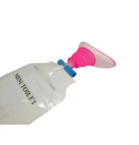 Tissepose til kvinder minitoilet - 