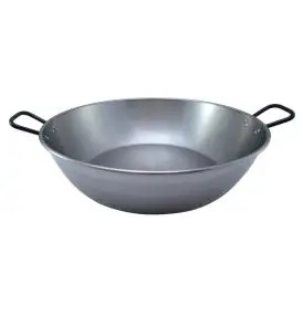 Muurikka Wok i Koldvalset Stål med Flad Bund – Ø60 cm (33 Liter) - Muurikka - Gastro life