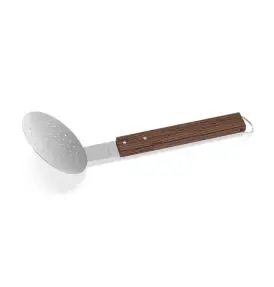 Muurikka Hulske i Rustfrit Stål & Røget Ask (33,5 cm) - Røgning & Røgflis