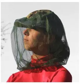 Finmasket Myggenet til Hovedet 100% Polyamid - Insektbeskyttelse