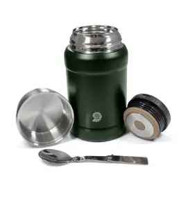Outdoors Termoflaske til mad og drikke 0,8 liter grøn - Drikkedunke og termoflasker