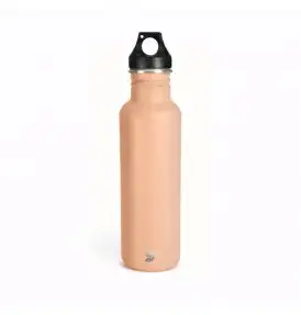 Outdoors Active Stålflaske 0,75 L – Laksefarvet - Drikkedunke og termoflasker