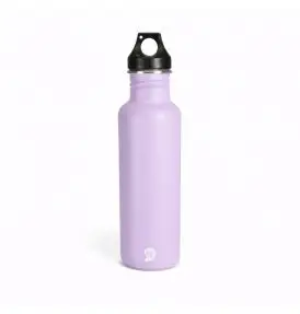 Outdoors Active Stålflaske 0,75 L – Lavendel - Drikkedunke og termoflasker