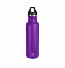 Outdoors Active Stålflaske 0,75 L – Violet - Drikkedunke og termoflasker