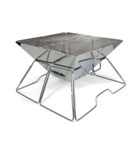 Outdoors Tetragon Grill & Bålfad 31x30x20 cm. - Grill og bålfad