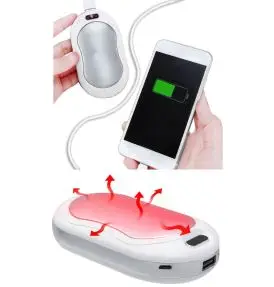 Outdoors 2-i-1 Håndvarmer & Powerbank (10.000 mAh) - 
