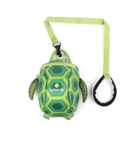 Skildpadde Rygsæk LittleLife med Sikkerhedsline til børn 2 Ltr. - Børn på tur – Ved vand & i skov