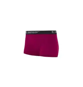 Sensor Merino Active Boyshorts til Damer – Lilla (Uldtrusser) - Uldundertøj & Baselayer