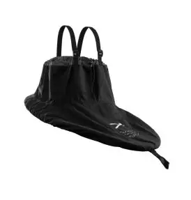 TOUR BUNGEE ION Sprayskirt 87 Sort - med afstiver - Spray skirt og cover