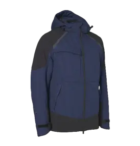 Xtreme Vinter Softshell-Jakke (Marineblå) – Vindtæt & Fluorfri til Outdoor - Jakker og overdele